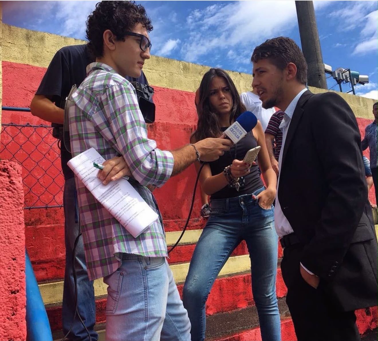 Entrevista à imprensa